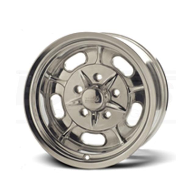 Chevy or Gmc Polished Igniter Wheel, 15x8, 5x5 Pattern,1967-1987