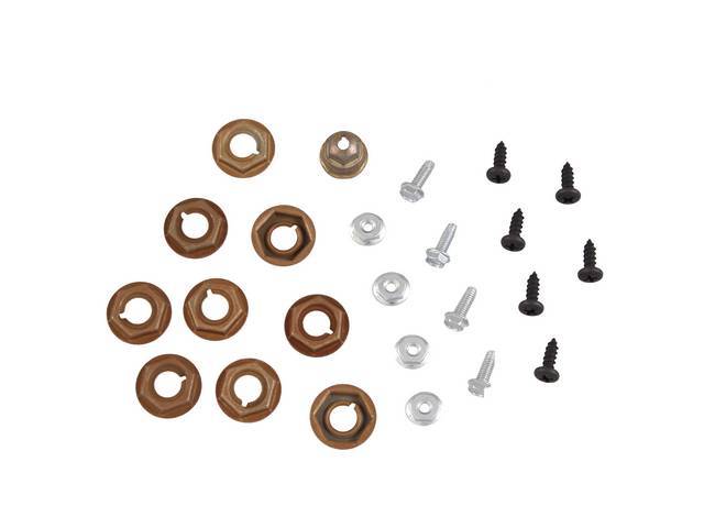 Instrument& Dash Trim Panels Mounting Kit