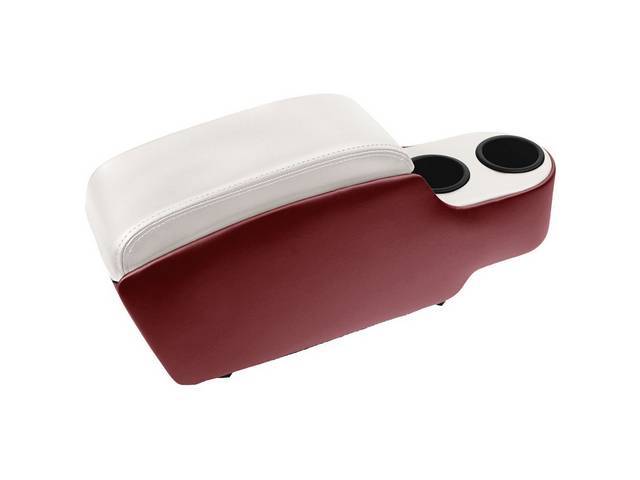 Custom Console, Standard, Red and White Two Tone