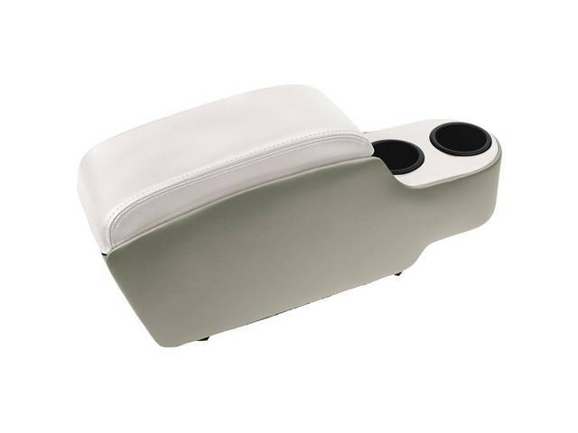 Custom Console, Standard, Light Ivy Gold and White Two Tone