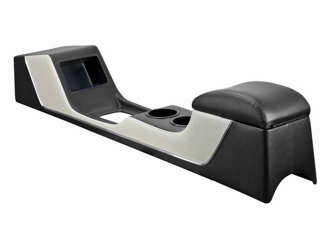 TMI Full Length Sport II Deluxe Console, Black and White Two Tone