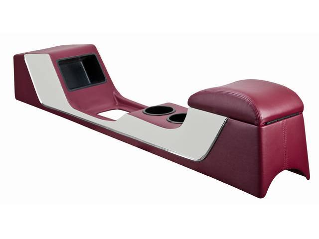 TMI Full Length Sport II Deluxe Console, Red and White Two Tone