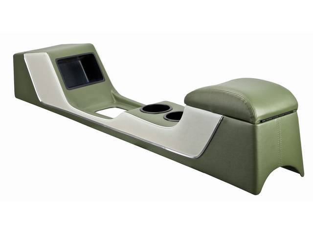 TMI Full Length Sport II Deluxe Console, Light Ivy Gold and White Two Tone