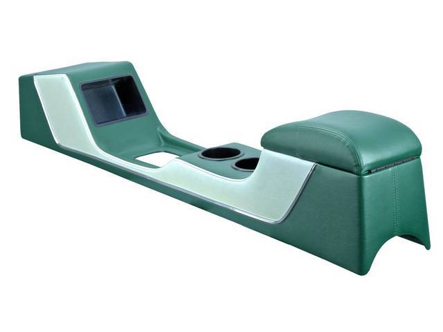 TMI Full Length Sport II Deluxe Console, Light Aqua and White Two Tone