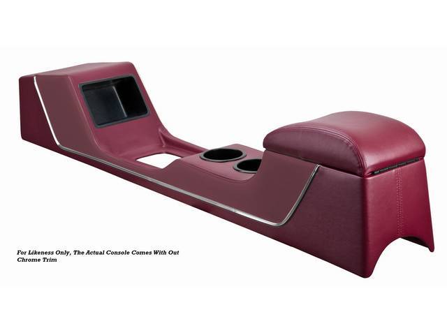 TMI Full Length Sport II Console, Dark Red