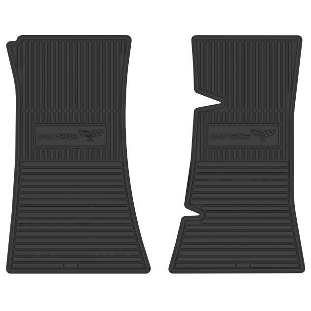 Legendary Auto Interiors 1982 Chevrolet Corvette 'Corvette w/ Flag' Floor Mats