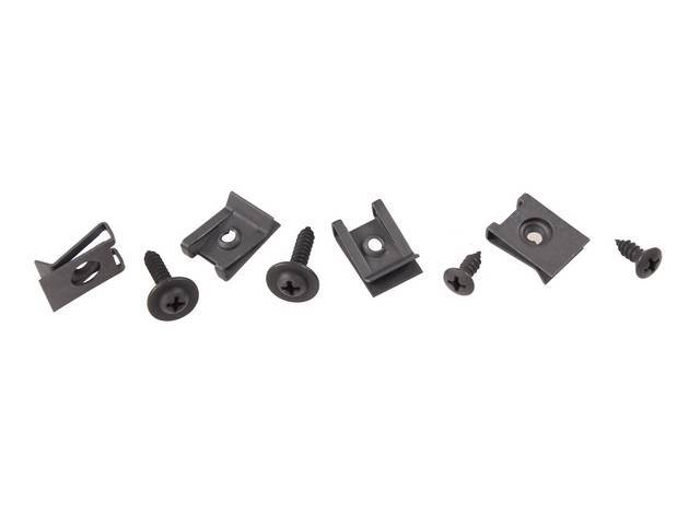 Dash Side Trim Panels Mounting Kit