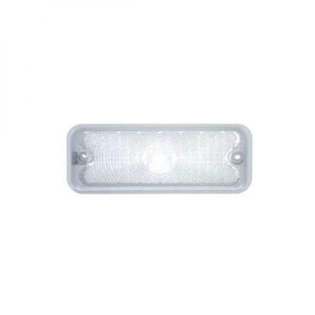 Parking Light Lens, Clear, Non-Diffused, Left, 1975-1978