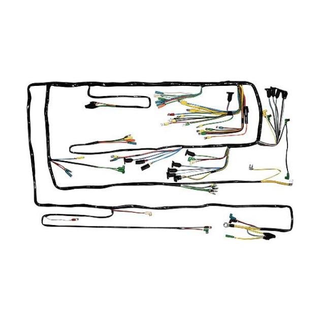 Dash Wiring Harness - Ford 6 Cylinder With 50 Or 60 Amp Generator