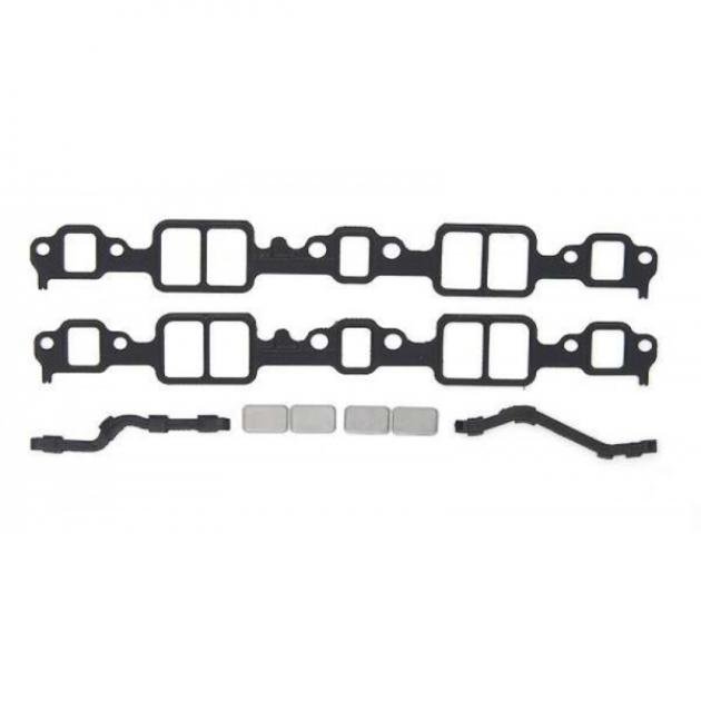 Early Chevy Intake Manifold Gasket Set, With Block Off-Plate, V8, 1949-1954