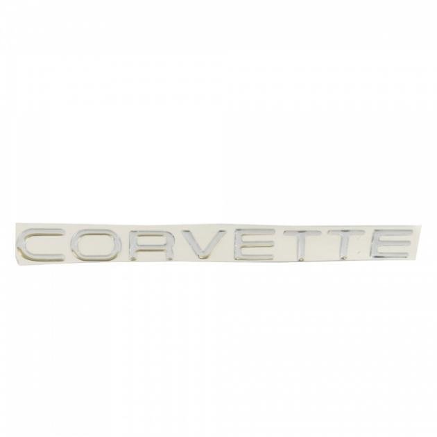 Corvette Front Bumper Letters, 1984-1990