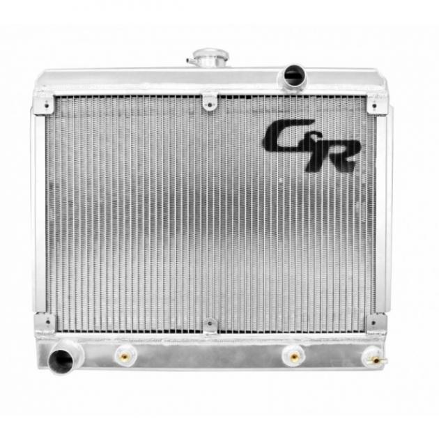 1962-1969 Radiator,Downflow,Engine Transmission Oil Cooler, C&R Racing
