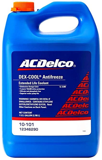 10-101 ACDelco DEX-Cool Coolant Antifreeze - 12346290