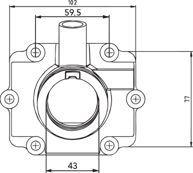 Kimpex Carburetor Flange for 1998 Polaris 600 RMK 301733