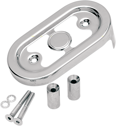 DRAG SPECIALTIES Regulator Cover -Harley Davidson - Chrome 19-0388