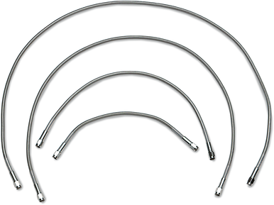 DRAG SPECIALTIES Universal Brake Line - Clear - 44" 844