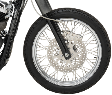PERFORMANCE MACHINE (PM) Caliper - Front Left - Chrome -00-17 Harley-Davidson 0053-2919-CH