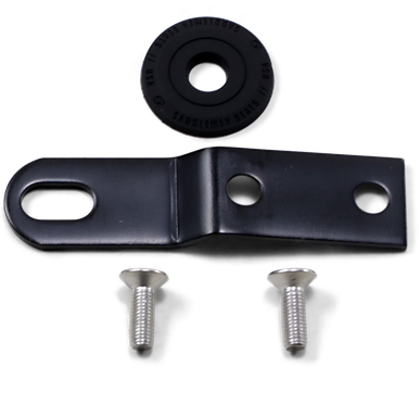 SADDLEMEN Seat Bracket - Black - 1/4"-28 10545BB