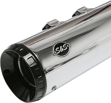S&S CYCLE GNX Mufflers - 4.5" - Chrome 550-0991