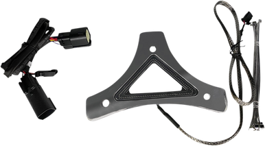 CUSTOM DYNAMICS LED Backrest Light - Run/Brake - Chrome CD-BR-BCM-C