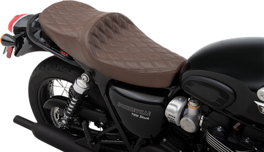 Z1R Low TR Seat - Double Diamond - Brown 0810-2229