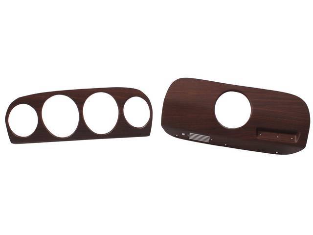 Instrument Cluster Bezel Woodgrain Insert