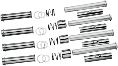DRAG SPECIALTIES Pushrod Tube Kit - Big Twin 75711
