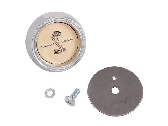 Wheel Center Cap, Shelby 10 Spoke Wheel