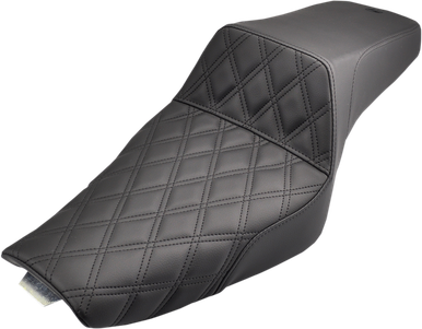 SADDLEMEN Step Up Seat - Lattice Stitched - XL with 3.3 Gallon Tanks 807-11-172