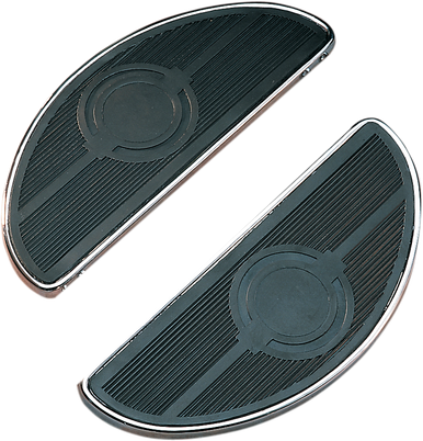 DRAG SPECIALTIES Floorboards - Moon - FL 17-0418-BXLB2