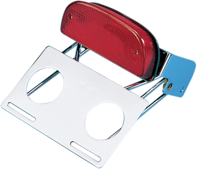 DRAG SPECIALTIES Taillight/Bracket Assembly - Chrome 12-0050K-BX-LB2