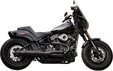 S&S CYCLE Exhaust - 2:1 - Black 550-0789B