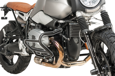 PUIG HI-TECH PARTS Engine Guards - Black 7095N