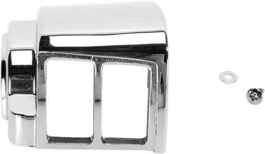 DRAG SPECIALTIES Switch Housing - Left - Upper - Chrome 07-0545A-BC114