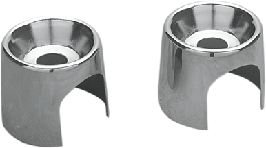 DRAG SPECIALTIES Upper Shock Bolt/Stud Cover - Chrome - '70-'86 FX/FL 243026-BC2