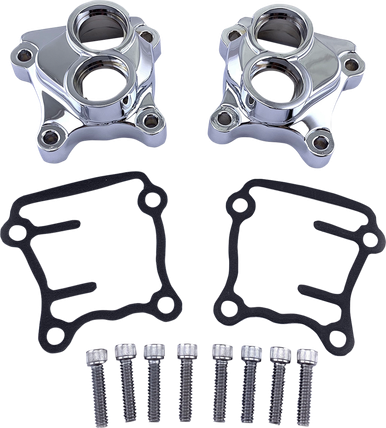 DRAG SPECIALTIES Lifter Cover - Chrome - Twin Cam I04-0889C