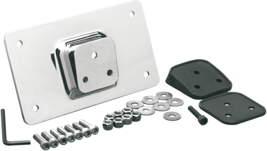 DRAG SPECIALTIES Fender License Plate Mount - Chrome 090205-BC4