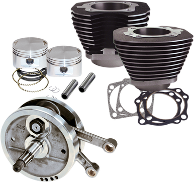 S&S CYCLE Sidewinder Kit - Black 91-7661