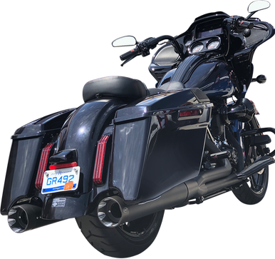 S&S CYCLE Shadow Muffler - Black 550-0831