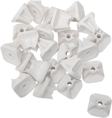Stud Boy Single Backer Plates for 1998 Arctic Cat Cougar Mountain Cat 2513-P1-WHT