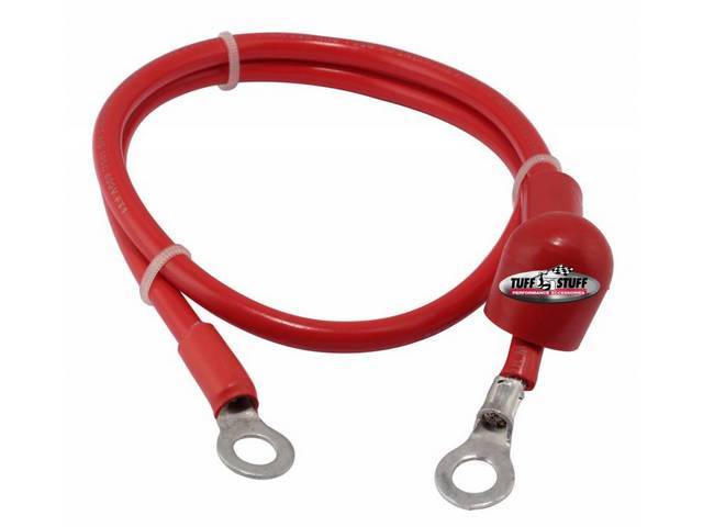 Alternator One Wire Conversion Wire Pigtail, 6 Gauge, 24 Long