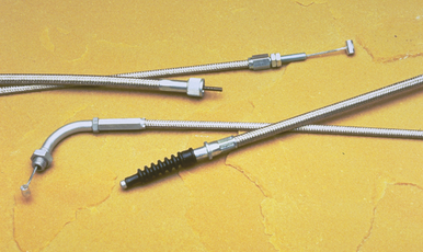 MOTION PRO Throttle Cable - Pull - Honda - Stainless Steel 62-0302