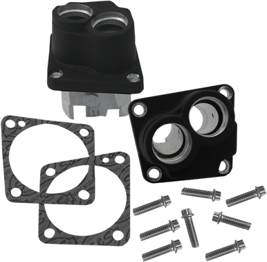 S&S CYCLE TAPPET GUIDE SET WBLACK C 33-5324