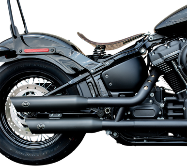S&S CYCLE Slash Cut 50 State Mufflers - Black 550-0752B