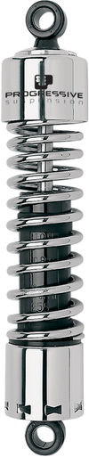 PROGRESSIVE SUSPENSION 412 Series Shock - 13" - Heavy Duty - Chrome - FL 412-4077C