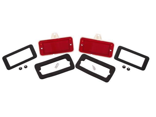Rear Quarter Panel Side Marker Light Kit