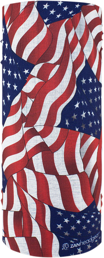 ZAN HEADGEAR Motley Tube - Wavy Flag T265