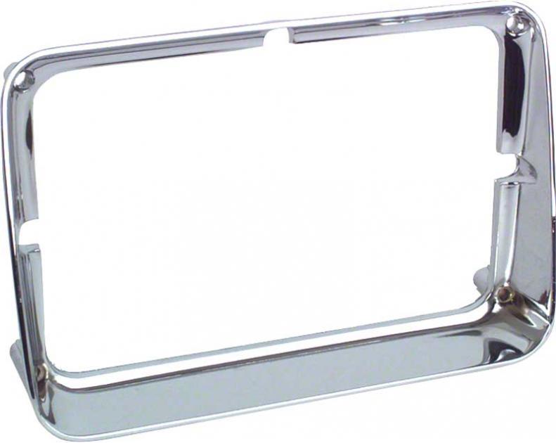1979-81 Pontiac Firebird, Standard Headlamp Bezel, Chrome, RH & LH, Each