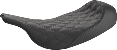 SADDLEMEN Renegade Seat - Lattice Stitched - Solo 897-07-002LS