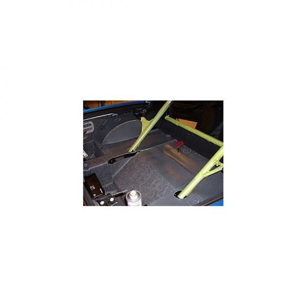 Corvette Flooor Insulation, Rear, KoolMat, 1997-2004
